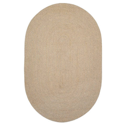 Homespice Ultra Durable Braided Rug Brown Oval 26 X 90 Area Rug 308672 816-130620 Image 0