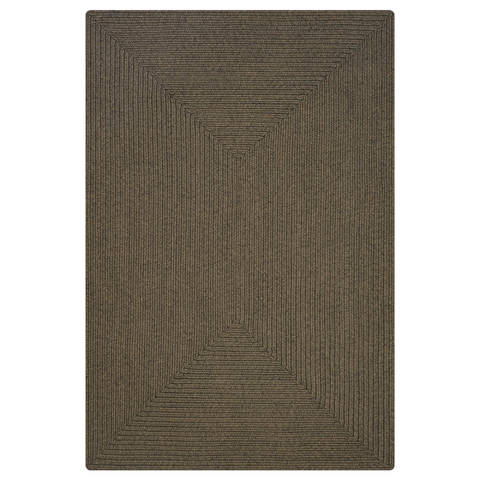 Homespice Ultra Durable Braided Rug Brown Runner 26 X 60 Area Rug 317667 816-130650 Image 0