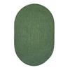 Homespice Ultra Durable Braided Rug Green Oval 23 X 39 Area Rug 300706 816-130656 Thumb 0