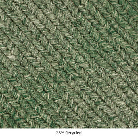 Homespice Ultra Durable Braided Rug Green Runner 26 X 90 Area Rug 308702 816-130664 Image 1