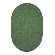 Homespice Ultra Durable Braided Rug Green Runner 2'6" X 9'0" Area Rug 308702 816-130664