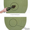 Homespice Ultra Durable Braided Rug Green Oval 20 X 30 Area Rug 301697 816-130679 Thumb 3