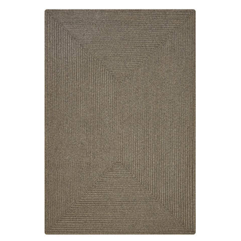 Homespice Ultra Durable Braided Rug Grey 60 X 90 Area Rug 315687 816-130714 Image 0
