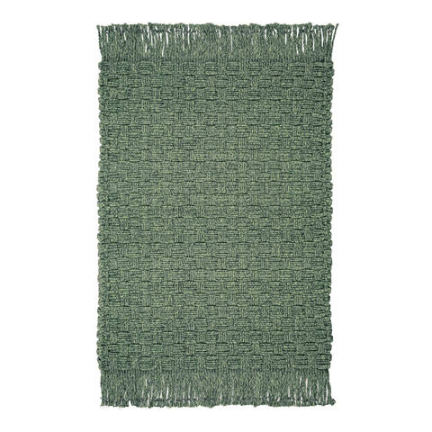Homespice Ultra Durable Basket Weave Braided Rug Brown 60 X 90 Area Rug 315892 816-130724 Image 0