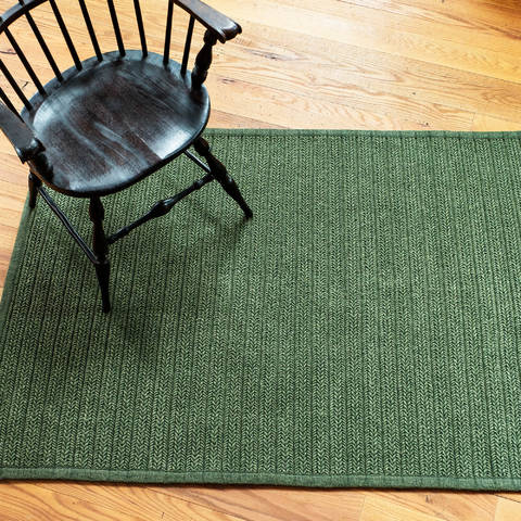 Homespice Ultra Durable Cable Weave Braided Rug Brown 40 X 60 Area Rug 313959 816-130727 Image 1