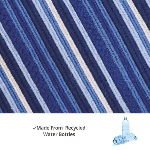 Homespice Ultra Wool Braided Rug Blue 40 X 60 Area Rug 743107 816-130741 Image 2