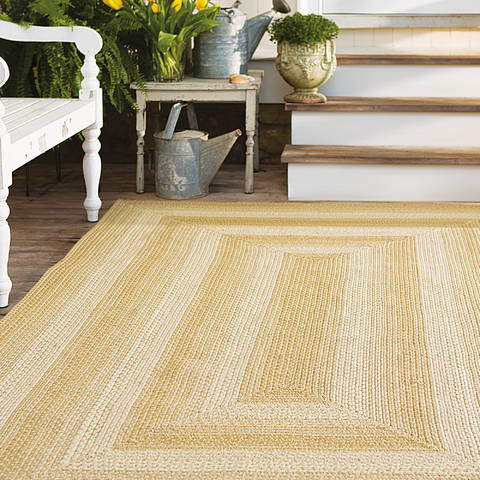 Homespice Ultra Wool Braided Rug Brown 80 X 100 Area Rug 716088 816-130767 Image 1