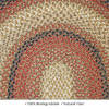 Homespice Jute Braided Rug Beige Half Round 20 X 33 Area Rug 533043 816-130779 Thumb 2