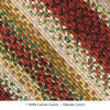 Homespice Cotton Braided Rug Red 80 X 100 Area Rug 416254 816-130796 Thumb 2