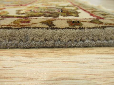 Jaipur Grey Hand Knotted 42 X 61 Area Rug 834-130803 Image 2