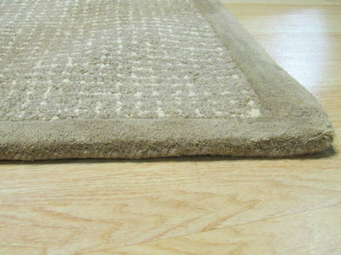 Brown Hand Tufted 79 X 99 Area Rug 834-130805 Image 4