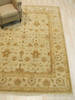 Pishavar Beige Hand Knotted 80 X 100  Area Rug 834-130822 Thumb 3