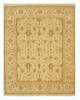 Pishavar Beige Hand Knotted 80 X 100  Area Rug 834-130822 Thumb 0