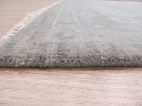 Blue Hand Knotted 90 X 120 Area Rug 834-130831 Image 2