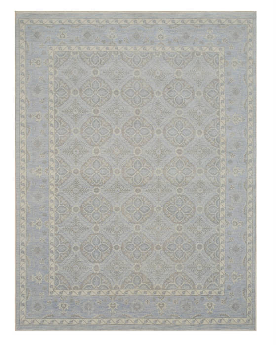 Blue Hand Knotted 90 X 120 Area Rug 834-130832 Image 0