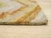 Geometric Yellow Hand Tufted 79 X 99 Area Rug 834-130856 Thumb 4