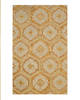 Geometric Yellow Hand Tufted 79 X 99 Area Rug 834-130856 Thumb 0