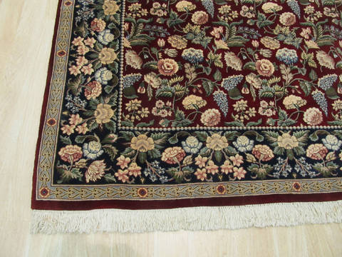 Pak-Persian Red Hand Knotted 61 X 94 Area Rug 834-130871 Image 1