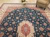 Pak-Persian Green Hand Knotted 112 X 1410  Area Rug 834-130876 Thumb 3