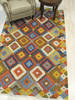 Kilim Multicolor Hand Made 50 X 80  Area Rug 834-130877 Thumb 3