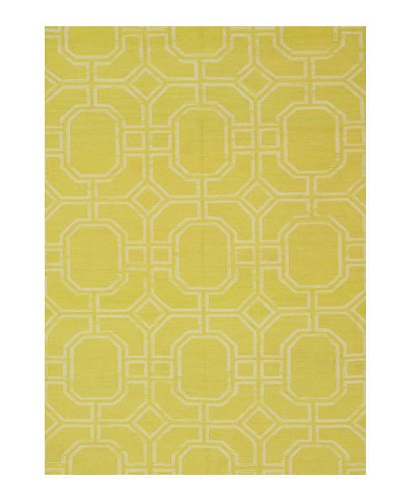 Kilim Yellow Hand Made 50 X 80 Area Rug 834-130879 Image 0