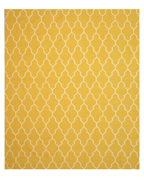 Kilim Yellow Hand Made 90 X 120 Area Rug 834-130885 Image 0