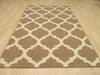 Modern-Contemporary Brown Hand Made 80 X 100 Area Rug 834-130893 Thumb 2
