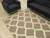 Modern-Contemporary Brown Hand Made 80 X 100 Area Rug 834-130893 Thumb 4