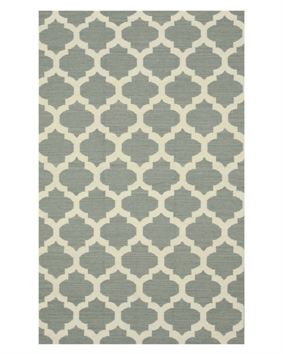 Modern-Contemporary Grey Hand Made 80 X 100 Area Rug 834-130896 Image 0