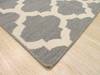 Modern-Contemporary Grey Hand Made 80 X 100 Area Rug 834-130896 Thumb 1
