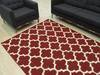 Modern-Contemporary Red Hand Made 80 X 100  Area Rug 834-130904 Thumb 4
