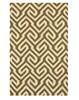 Modern-Contemporary Brown Hand Made 80 X 100  Area Rug 834-130906 Thumb 0