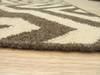 Modern-Contemporary Brown Hand Made 90 X 120 Area Rug 834-130907 Thumb 3