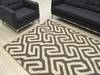 Modern-Contemporary Brown Hand Made 90 X 120 Area Rug 834-130907 Thumb 4