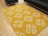 Modern-Contemporary Yellow Hand Made 120 X 151  Area Rug 834-130908 Thumb 2