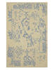 Modern-Contemporary Beige Hand Made 100 X 140 Area Rug 834-130918 Thumb 0