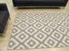 Modern-Contemporary Grey Hand Made 120 X 151  Area Rug 834-130924 Thumb 4