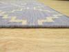 Modern-Contemporary Blue Hand Made 50 X 80 Area Rug 834-130928 Thumb 3