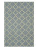 Modern-Contemporary Blue Hand Made 50 X 80 Area Rug 834-130928 Thumb 0