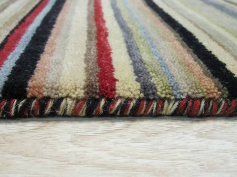  Multicolor Hand Made 30 X 50  Area Rug 834-130956 Image 4