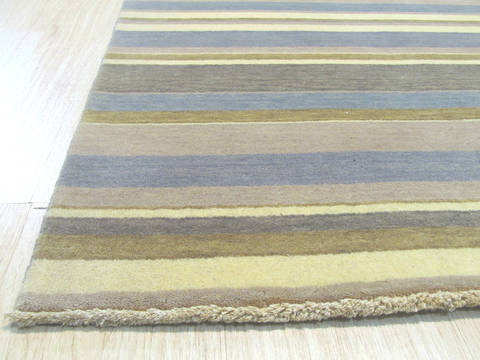 Multicolor Hand Made 40 X 60 Area Rug 834-130971 Image 1