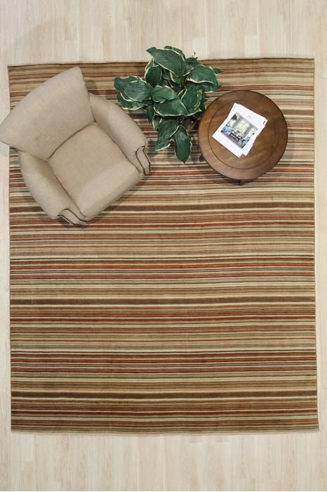 Multicolor Hand Made 30 X 50 Area Rug 834-130976 Image 5