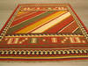 Kilim Red Hand Made 50 X 80 Area Rug 834-130988 Thumb 2