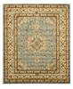 Isfahan Blue Machine Made 53 X 73  Area Rug 834-130996 Thumb 0