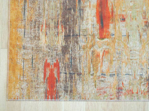 Modern-Contemporary Multicolor Machine Made 44 X 63 Area Rug 834-131005 Image 2