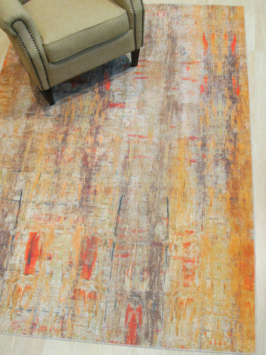 Modern-Contemporary Multicolor Machine Made 44 X 63 Area Rug 834-131005 Image 3