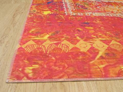 Multicolor Machine Made 53 X 76 Area Rug 834-131010 Image 1