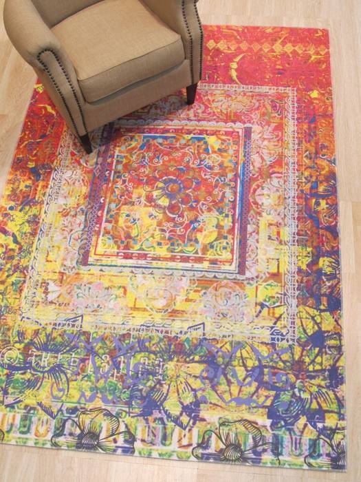 Multicolor Machine Made 53 X 76 Area Rug 834-131010 Image 3