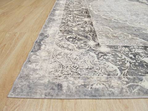 Grey Machine Made 44 X 63 Area Rug 834-131018 Image 1