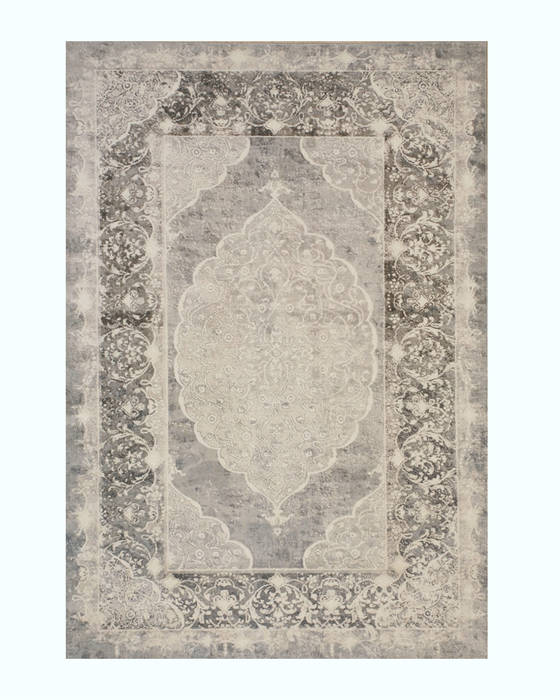 Grey Machine Made 44 X 63 Area Rug 834-131018 Image 0